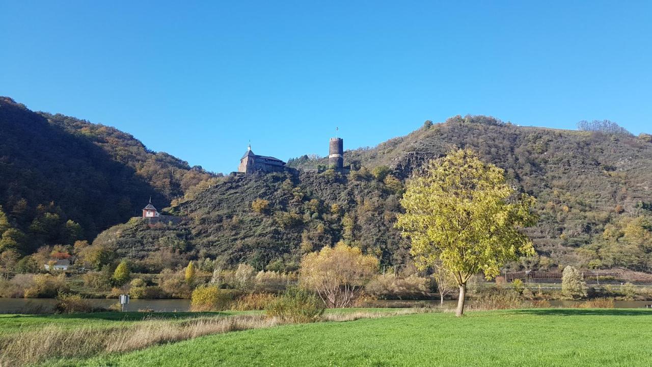 Ferienhaus Leopold Mit Burgblick An Der Mosel บัวร์เกน ภายนอก รูปภาพ